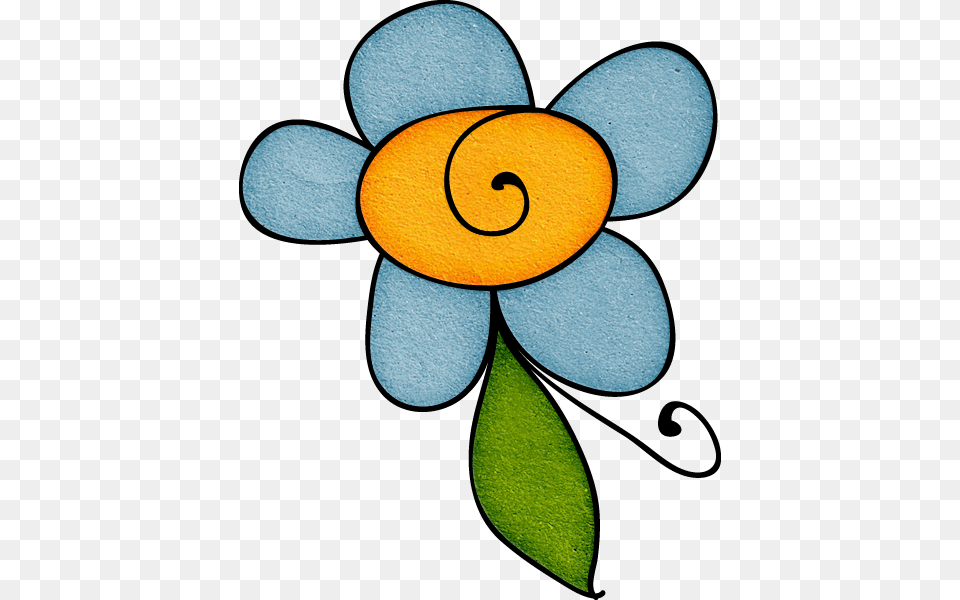 Doodle Flower Doodle, Applique, Art, Floral Design, Graphics Png Image