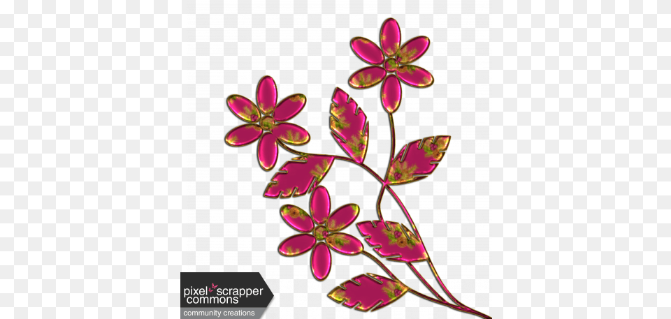 Doodle Flower Graphic By Joyce Crosby Pixel Scrapper Clip Art, Purple, Pattern, Graphics, Floral Design Png