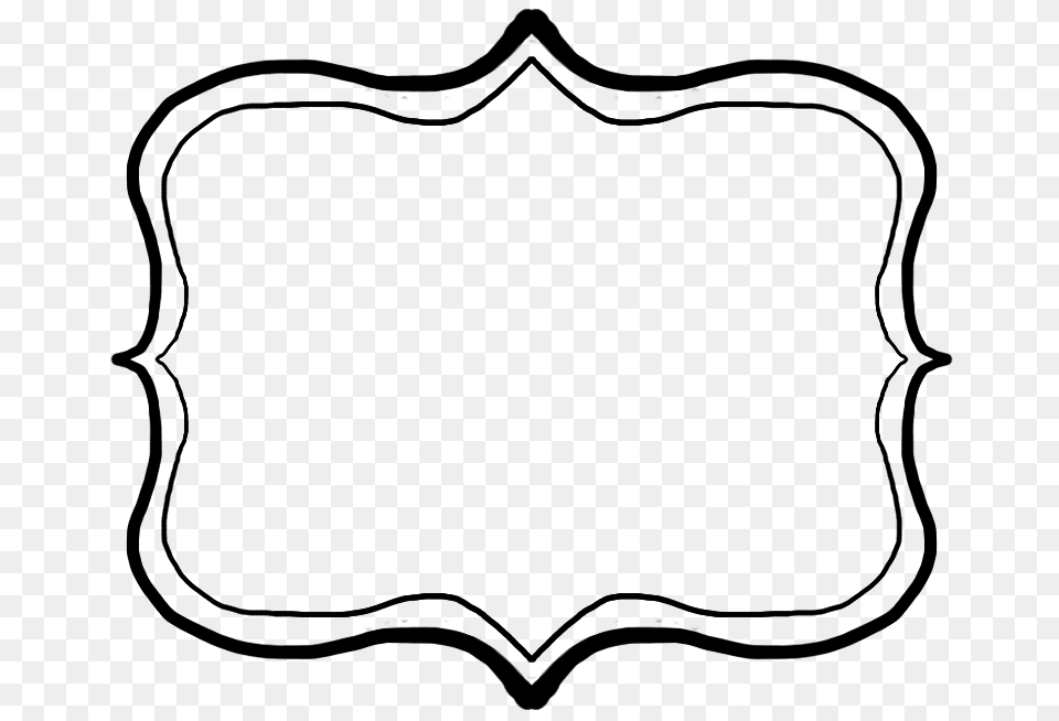 Doodle Frame Cliparts, Gray Free Png Download