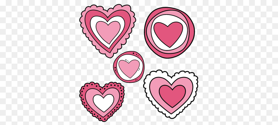 Doodle Hearts Cutting Doodle For Scrapbooking, Heart, Dynamite, Weapon Free Png