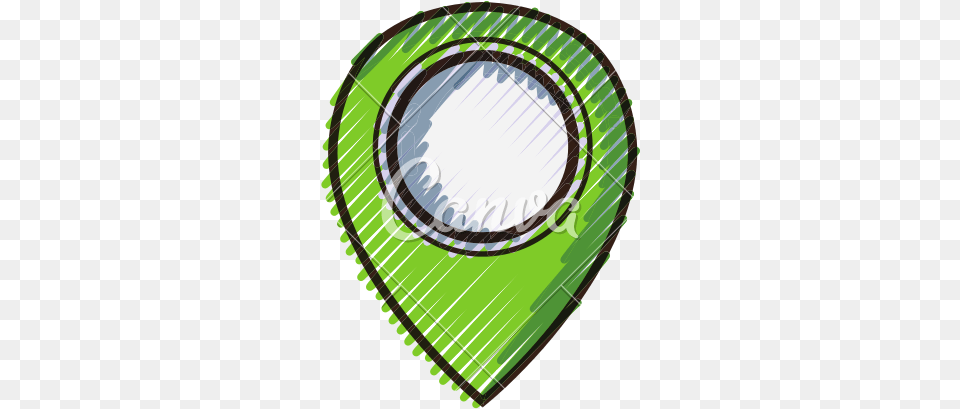 Doodle Location Symbol To Destination Travel Explore Icons Circle, Food, Fruit, Plant, Produce Free Png