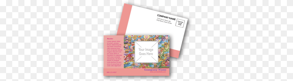 Doodle Postcards Sketch Pad, Text, Envelope, Mail, Page Free Png Download