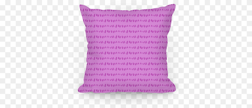 Doodle Sewing Stitches Pattern Pillow Pillow, Cushion, Home Decor Png Image