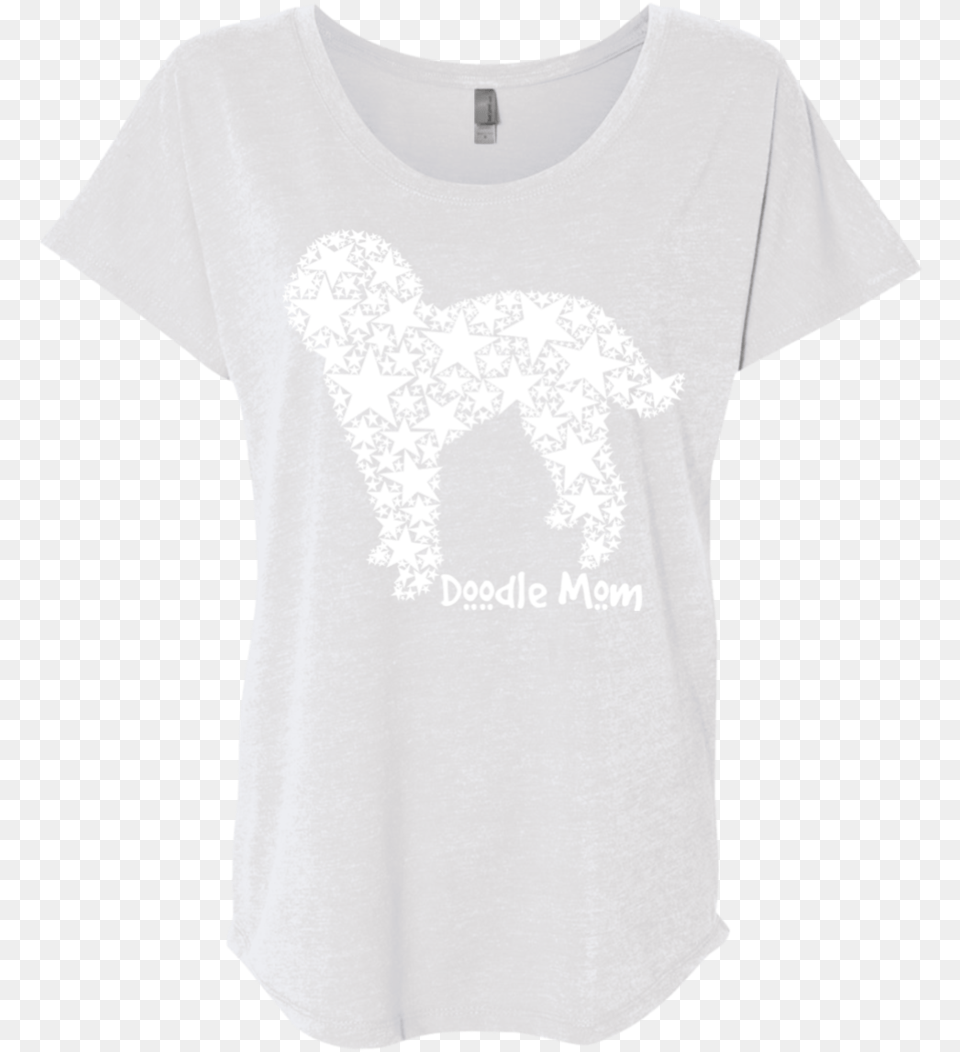 Doodle Stars Ladies39 Triblend Dolman Sleeve Spanish Water Dog, Clothing, T-shirt, Shirt Free Png
