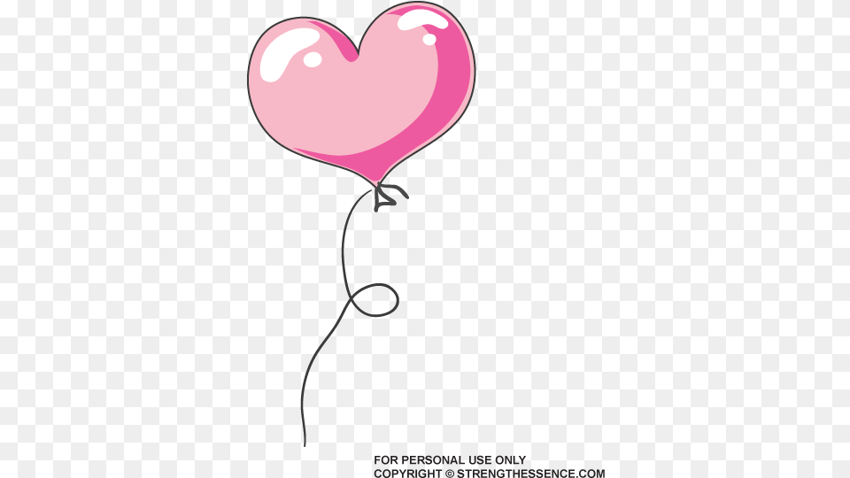 Doodle Symbols Heart, Balloon Png