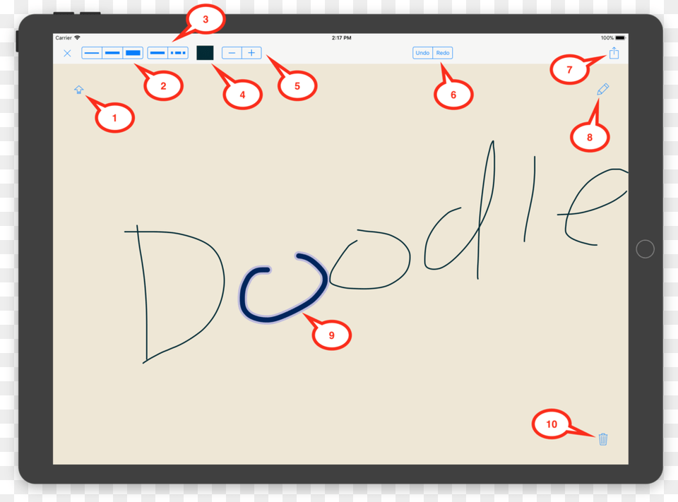 Doodle Toketaware Dot, White Board, Text Free Transparent Png