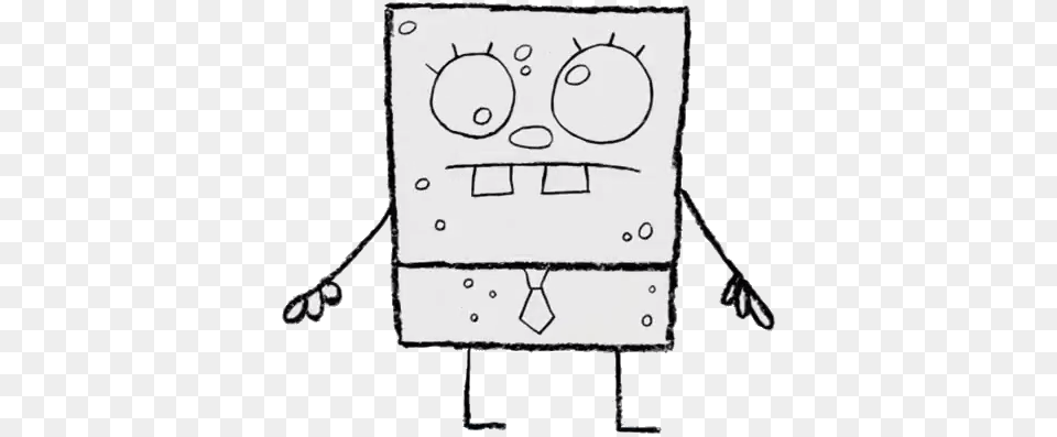 Doodlebob Bob Esponja Doodle, Art, Drawing Free Png Download