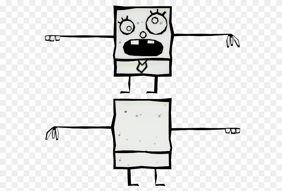 Doodlebob Villains Wiki Fandom Powered, Stencil, Face, Head, Person Free Transparent Png