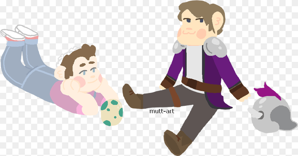 Doodled Me And Lesbian Herobrine From Lgbt Crafting Cartoon, Baby, Person, Face, Head Free Png Download