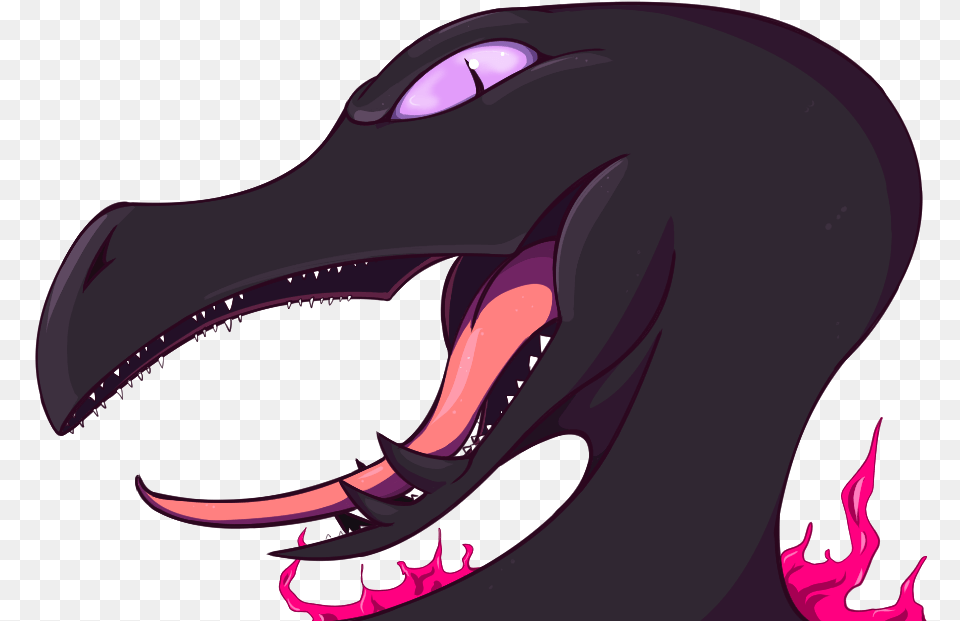 Doodled Salazzle At Work And It Turned Out Kinda Badass Cartoon, Animal, Fish, Sea Life, Shark Free Transparent Png