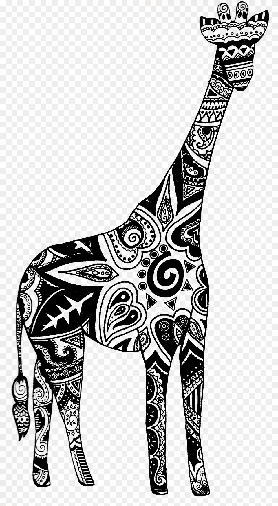 Doodling Giraffes Giraffes Giraffe Giraffe Tattoos Henna, Adult, Person, Man, Male Free Png Download