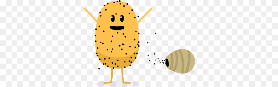 Doofus Attacked By Wasps Dumb Ways To Die Bee, Food, Fruit, Plant, Produce Free Png Download