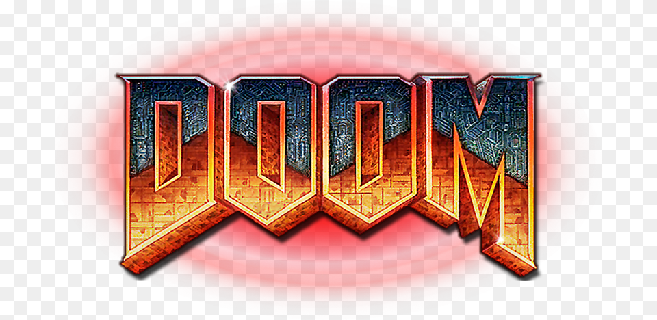 Doom 1993 Doom 2 Logo, Art, Modern Art Free Png