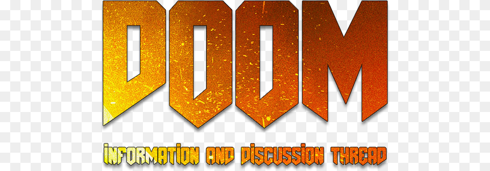 Doom 4 Logo Logo Doom Outdoors, Advertisement, Poster, Nature Free Transparent Png