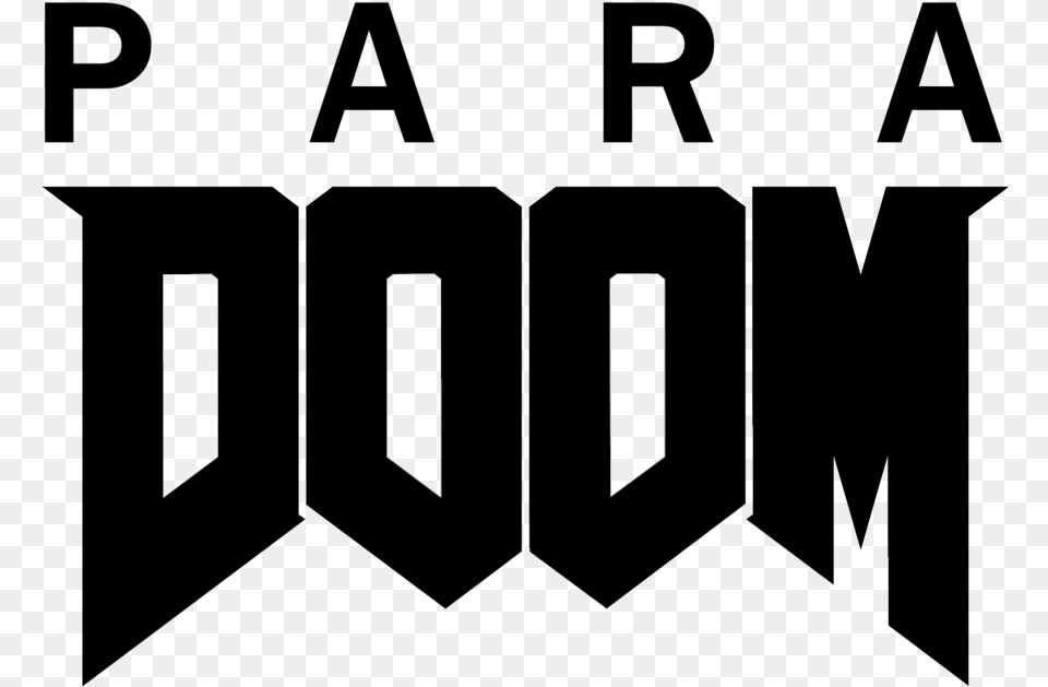 Doom Clipart Sprite Doom 2016 Logo, Clock, Digital Clock, Symbol, Text Free Transparent Png