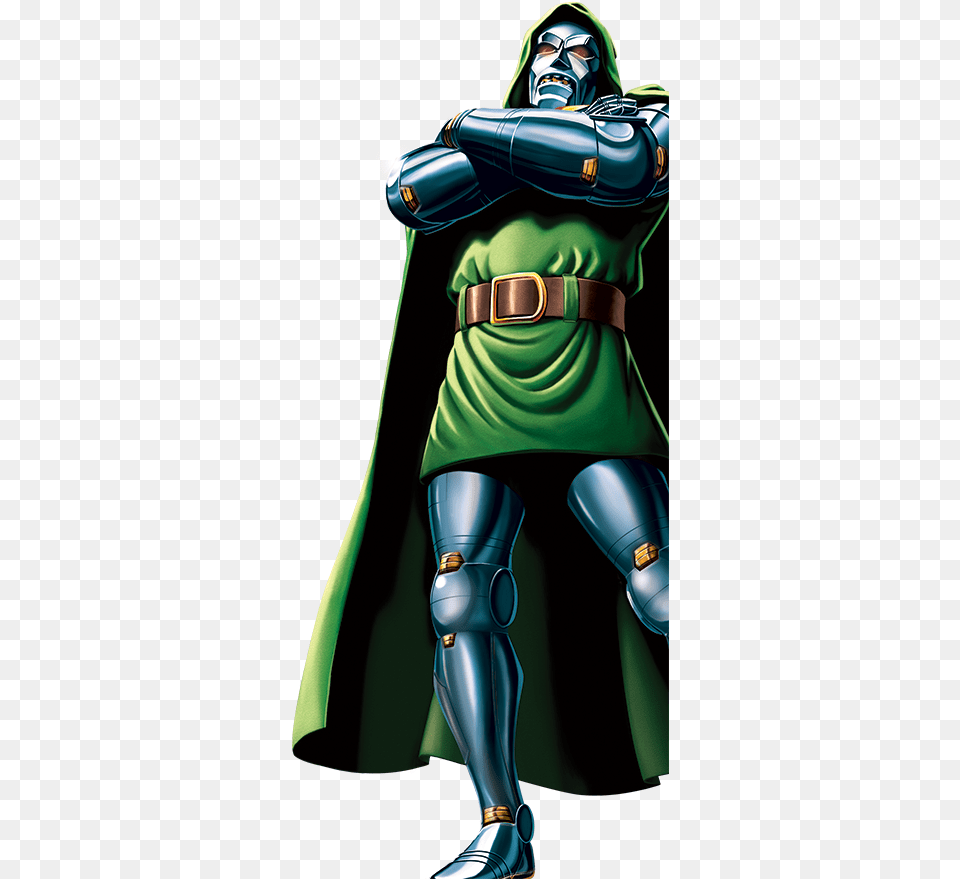 Doom Clipart Superhero Villain Marvel Comic Heroes, Publication, Book, Comics, Electrical Device Png