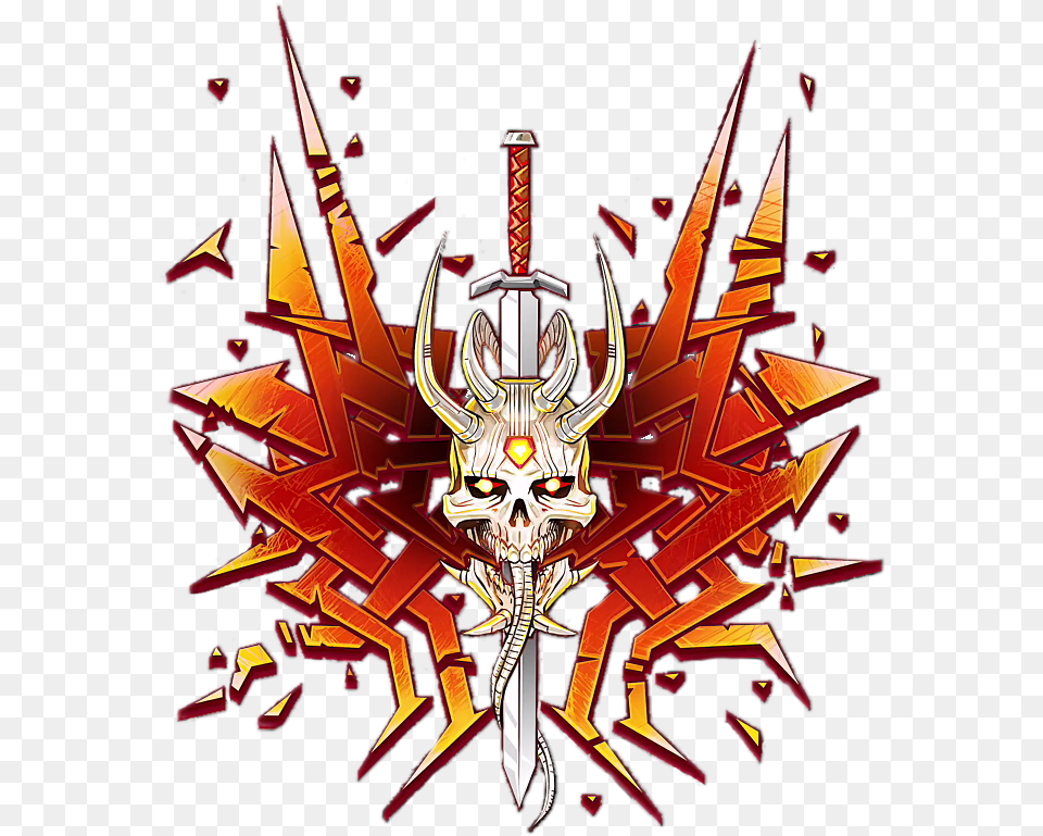 Doom Doom Eternal Difficulty Symbols, Sword, Weapon, Aircraft, Airplane Png Image