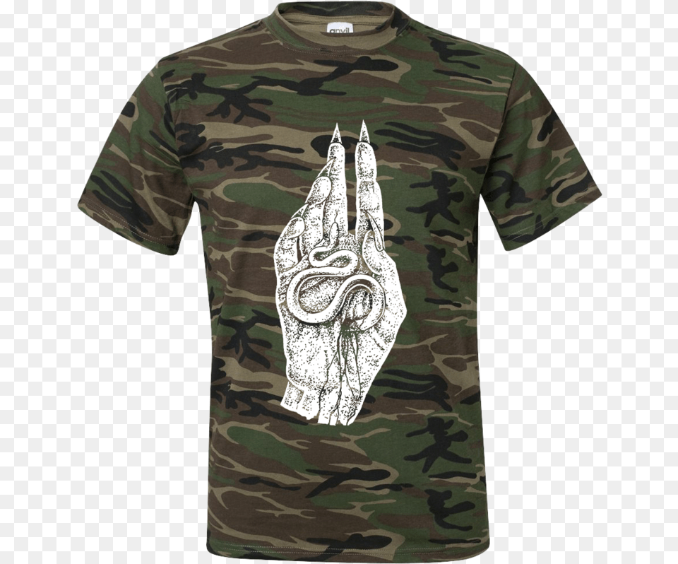 Doom Hand Ss Shirt, Military, Military Uniform, Clothing, T-shirt Free Transparent Png