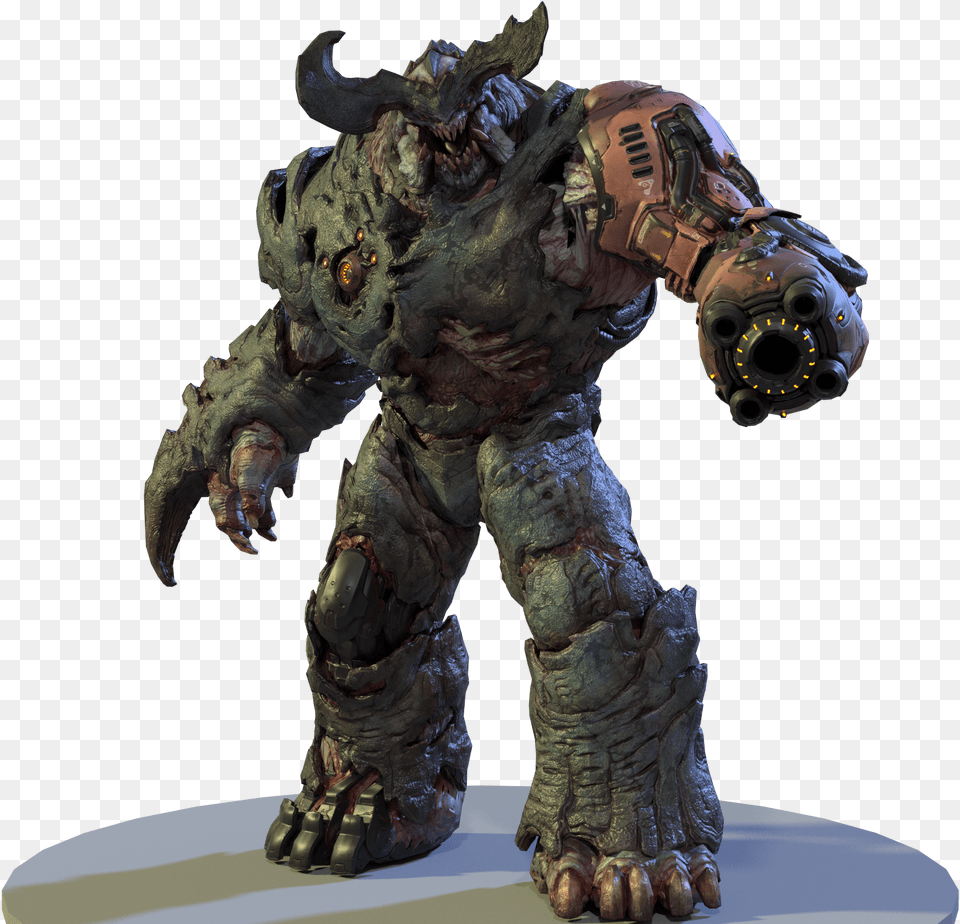 Doom Heretic Cyberdemon Video Game Soul Calibur 6 Cyberdemon, Electronics, Hardware, Baby, Person Free Transparent Png