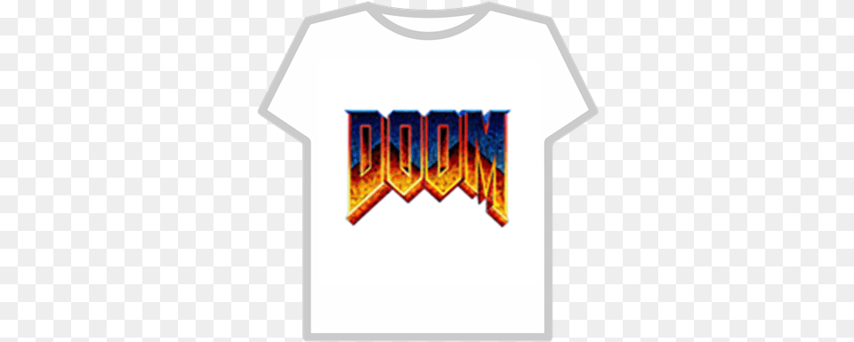 Doom Logo Doom Logo, Clothing, T-shirt, Shirt Free Png Download