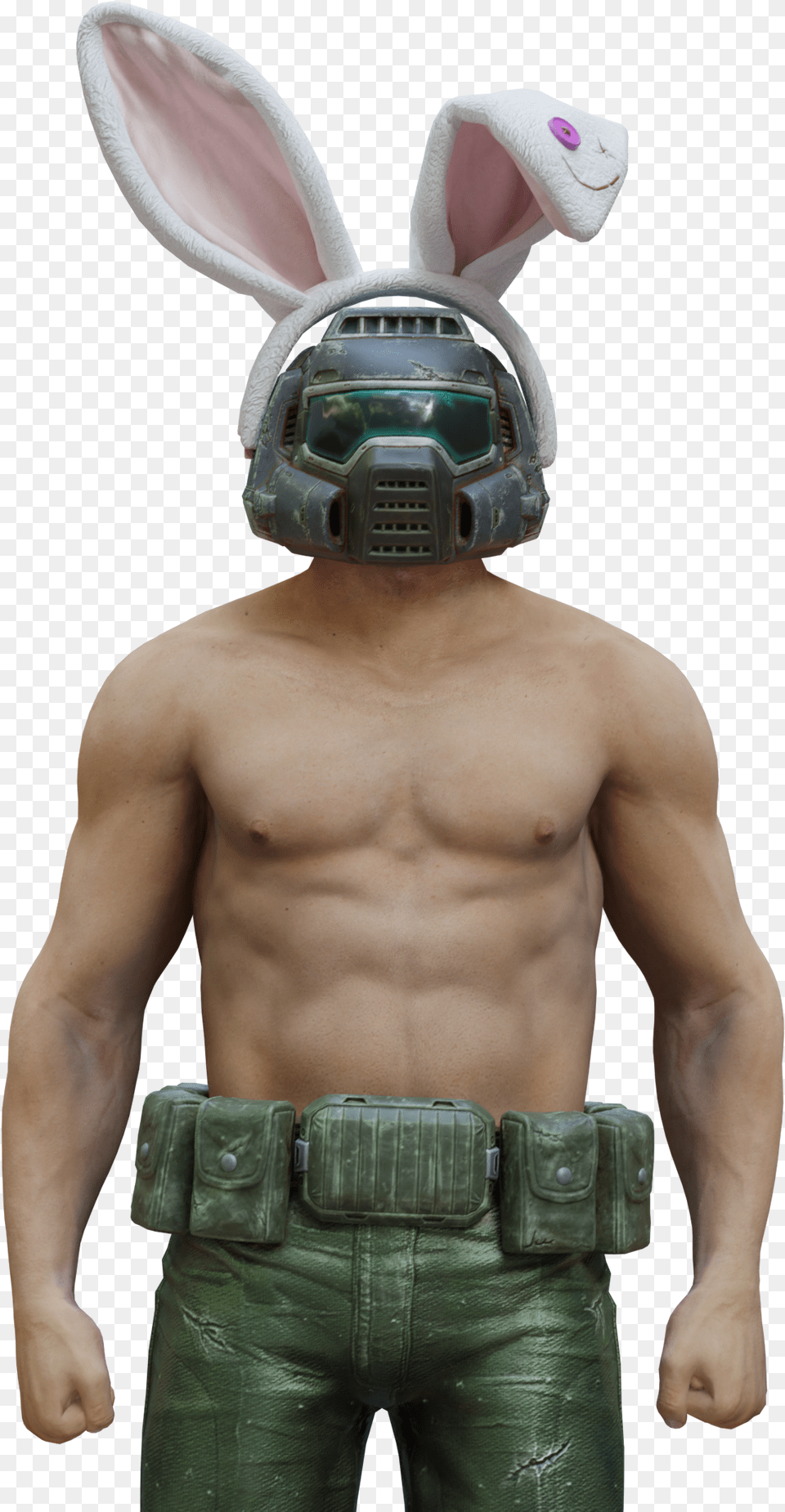 Doom Man, Back, Person, Body Part, Accessories Png Image