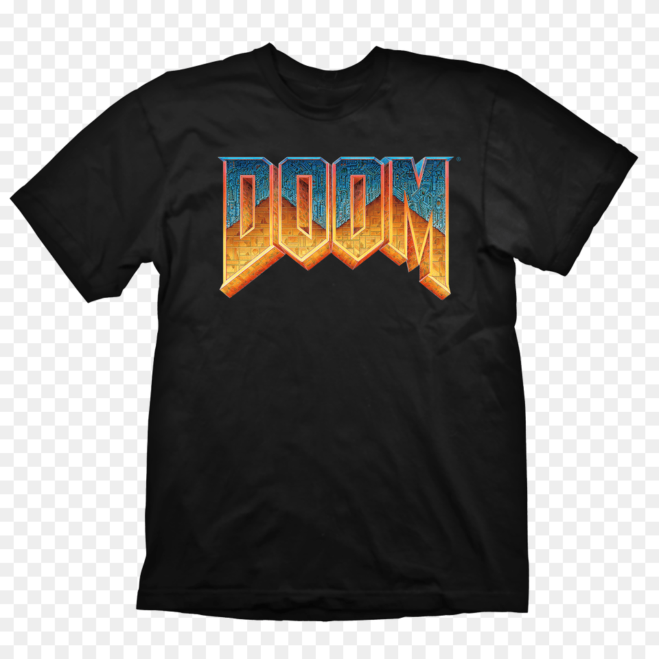 Doom T Shirt Classic Logo The Official Bethesda Store Europe, Clothing, T-shirt Free Png