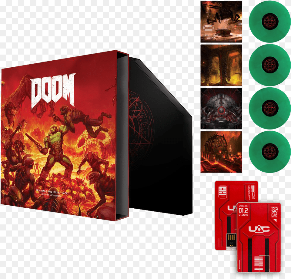 Doom Vinyl Box Set, Book, Publication, Adult, Male Free Png Download