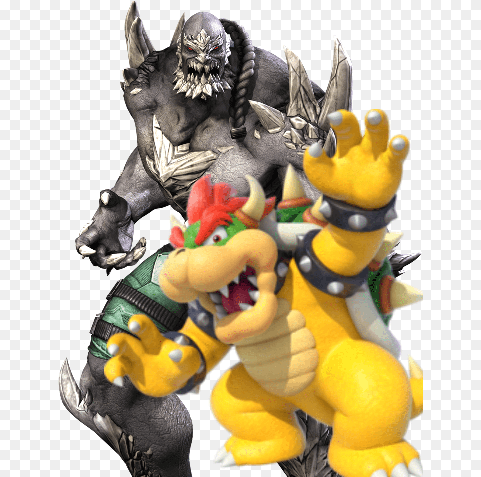 Doomsday And Bowser Mario Party 10 Wii U Game Selects, Figurine Free Transparent Png