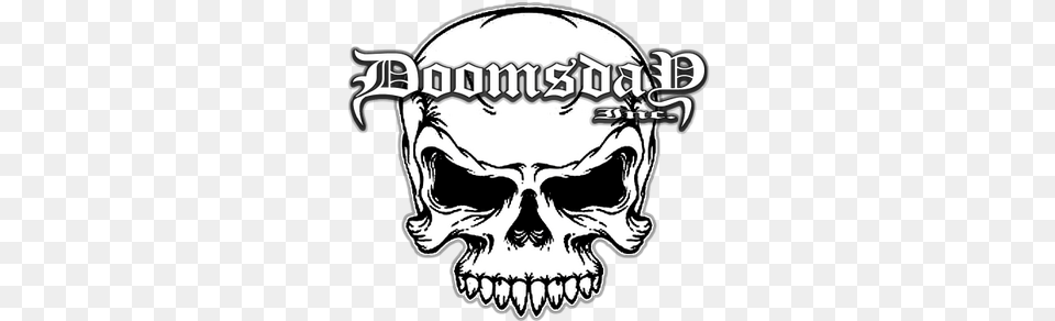 Doomsday Inc Doomsdaytweet Twitter Skull Decal, Stencil, Adult, Male, Man Free Transparent Png