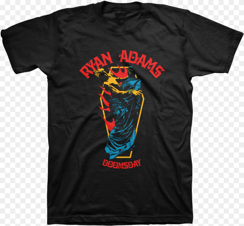 Doomsday Tee Ryan Adams Strung Out T Shirt, Clothing, T-shirt Free Transparent Png