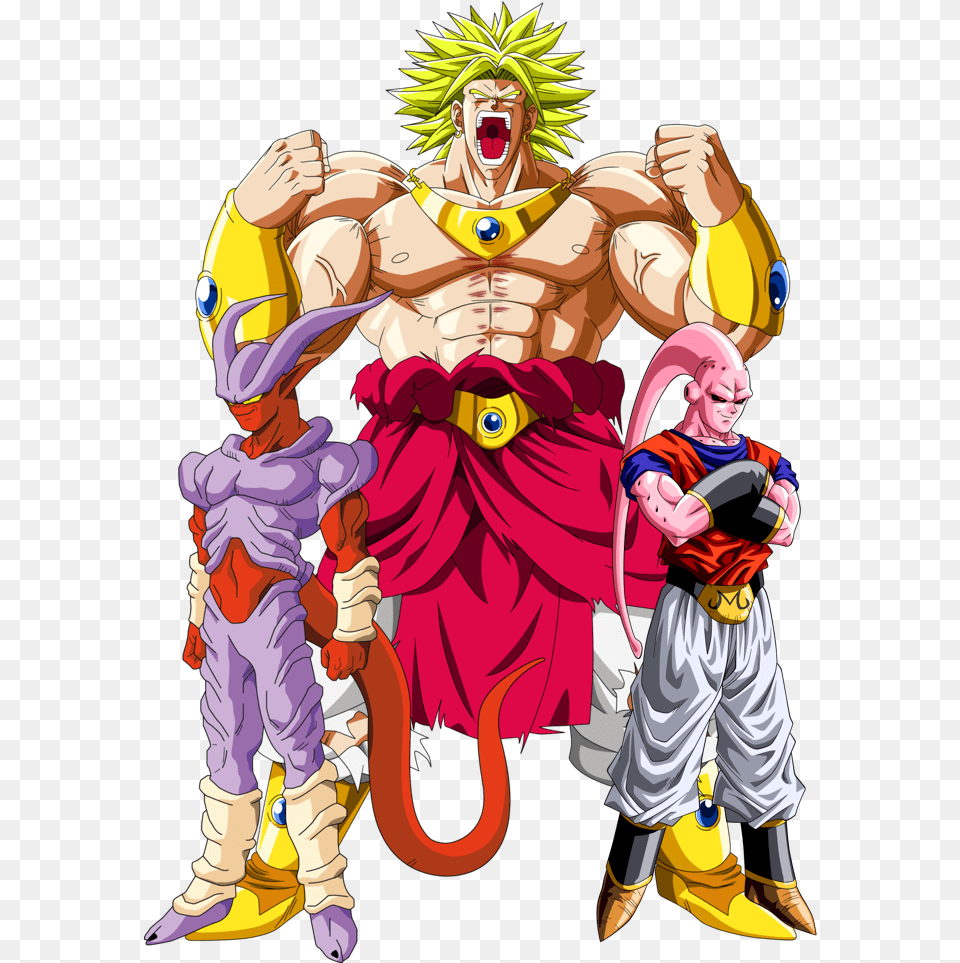 Doomsday Vs Broly Download Dragon Ball Z Broly Triple Feature The Legendary, Publication, Book, Comics, Adult Png Image