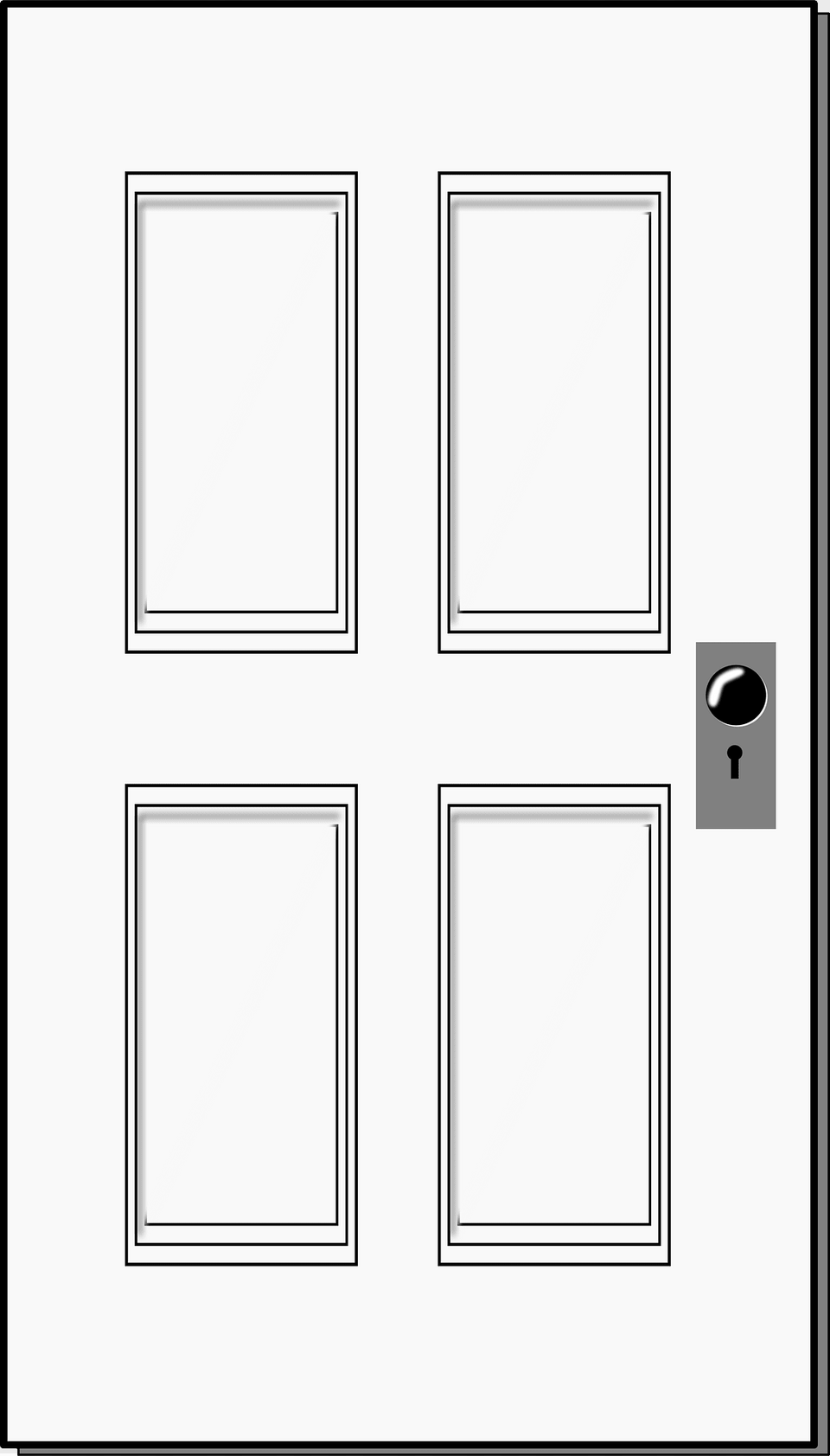 Door Clipart, Architecture, Building, Housing Free Png Download