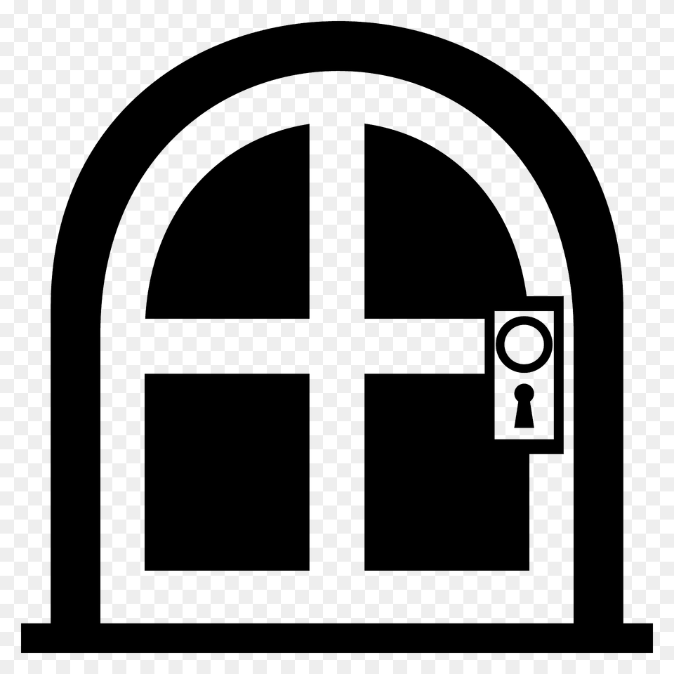 Door Emoji Clipart, Arch, Architecture, Window Free Png