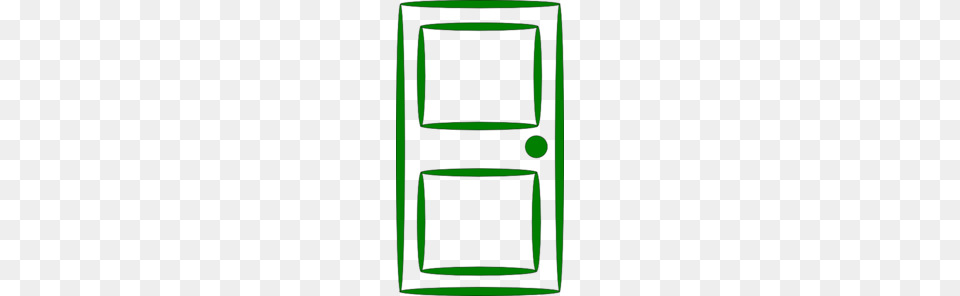 Door Green Clip Art, Symbol, Text Free Png