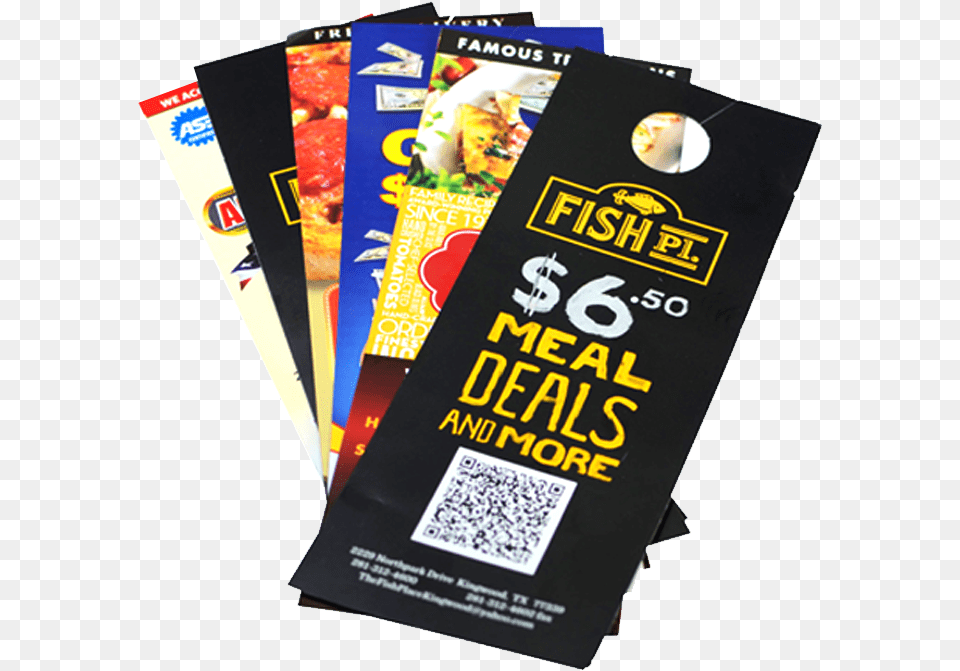 Door Hanger, Advertisement, Poster, Qr Code Png Image