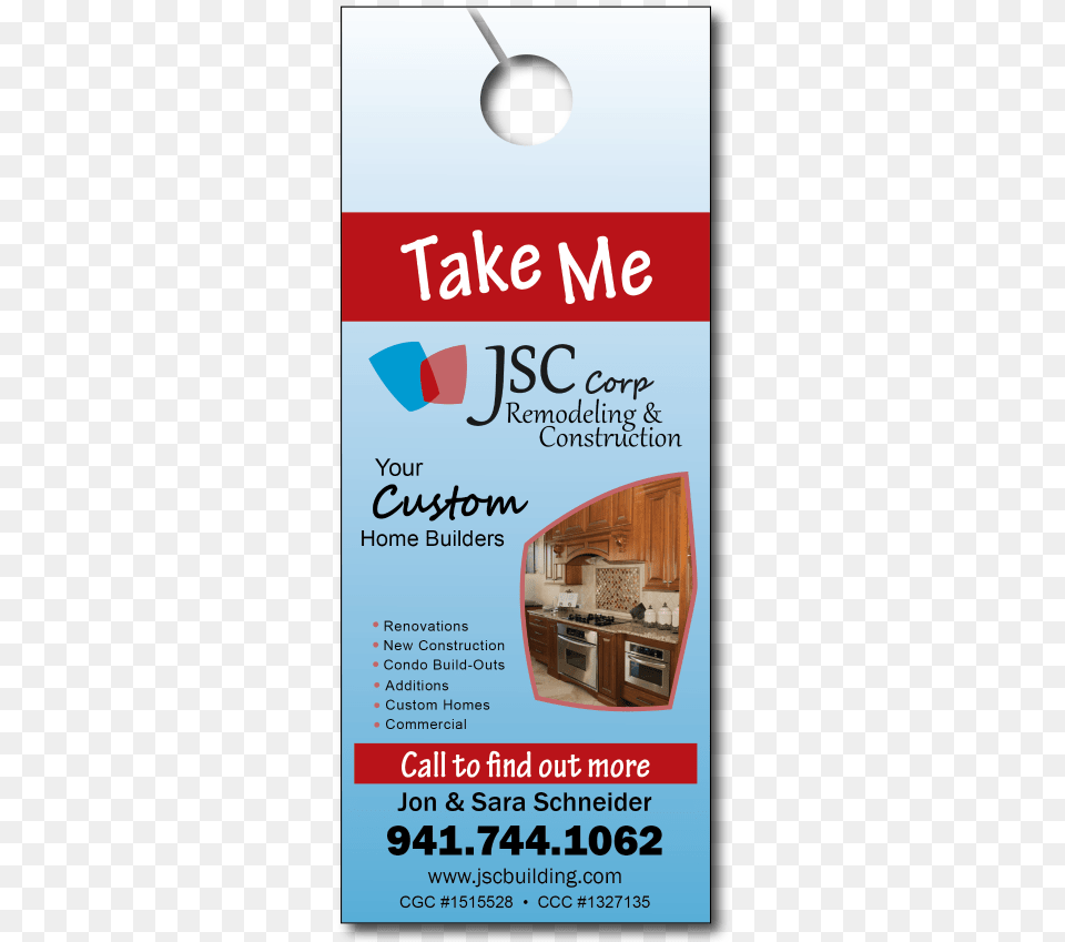 Door Hanger Image392x856 Flyer, Advertisement, Poster Png