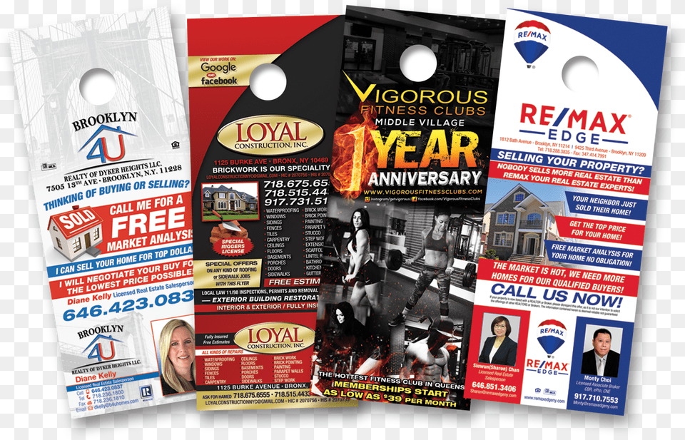 Door Hangers Printing Brooklyn Ny, Advertisement, Poster, Person, Face Png Image