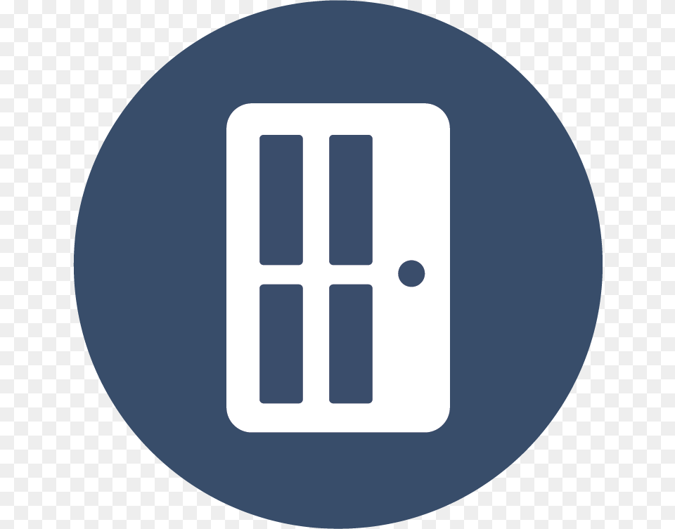 Door Icon, Architecture, Building, Housing, Disk Free Transparent Png