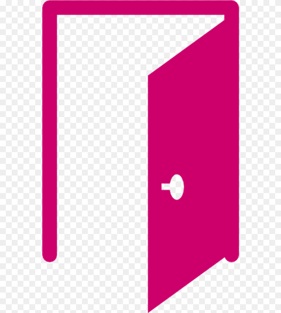 Door Icon Pink, File Binder, File Folder Png Image