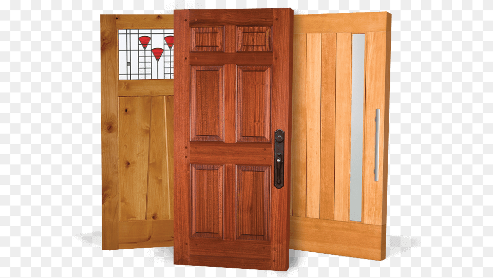 Door In, Wood, Hardwood, Indoors, Interior Design Png Image