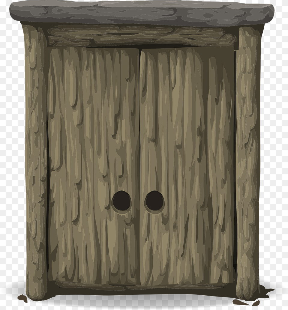 Door Wooden Old Entrance House Doorway Textured Old Wooden Door Closet, Cupboard, Furniture, Outdoors Free Transparent Png