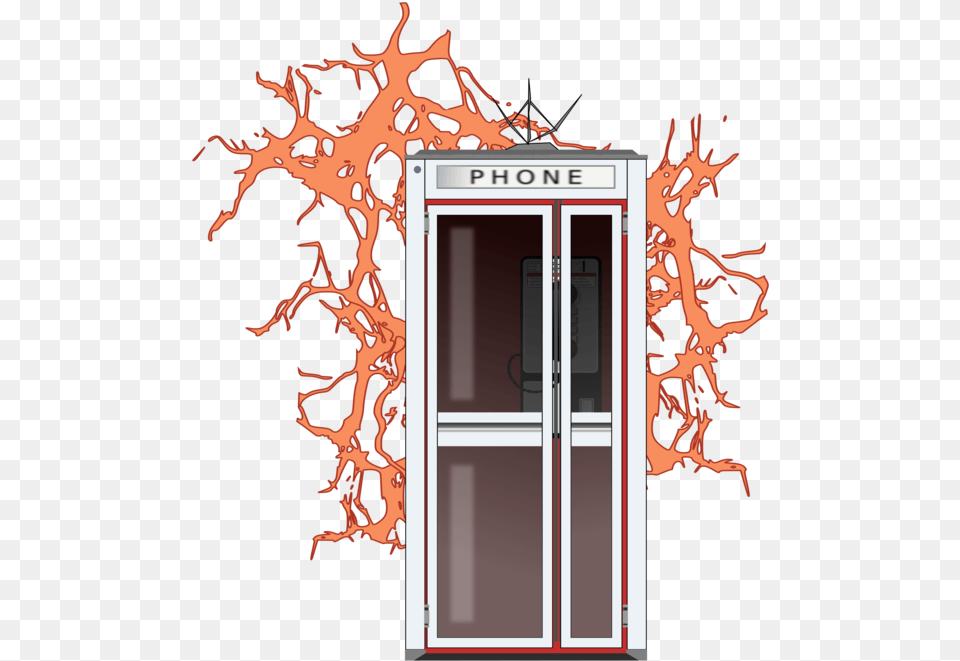 Doortreewindow Clipart Royalty Svg Bill And Ted Phone Booth Silhouette, Door Free Png