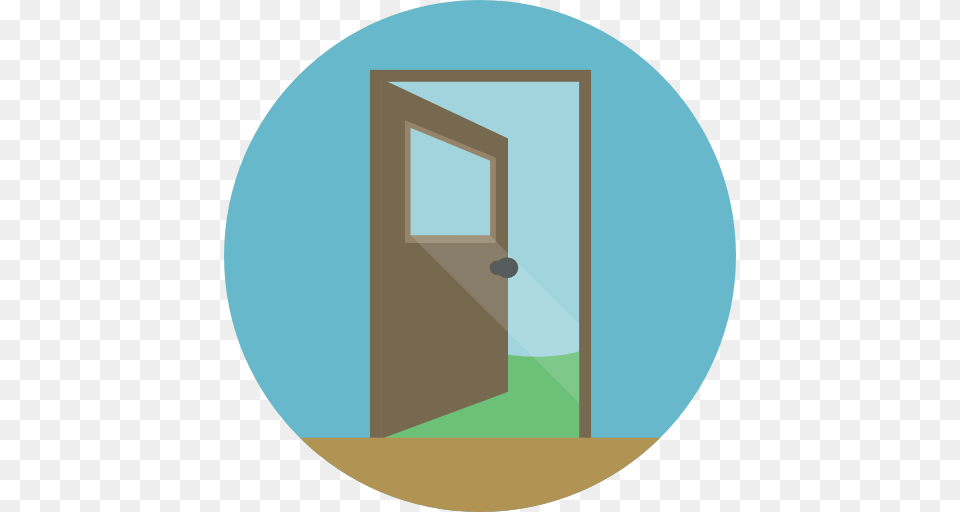 Doorway Clipart Exit Door, Disk Png