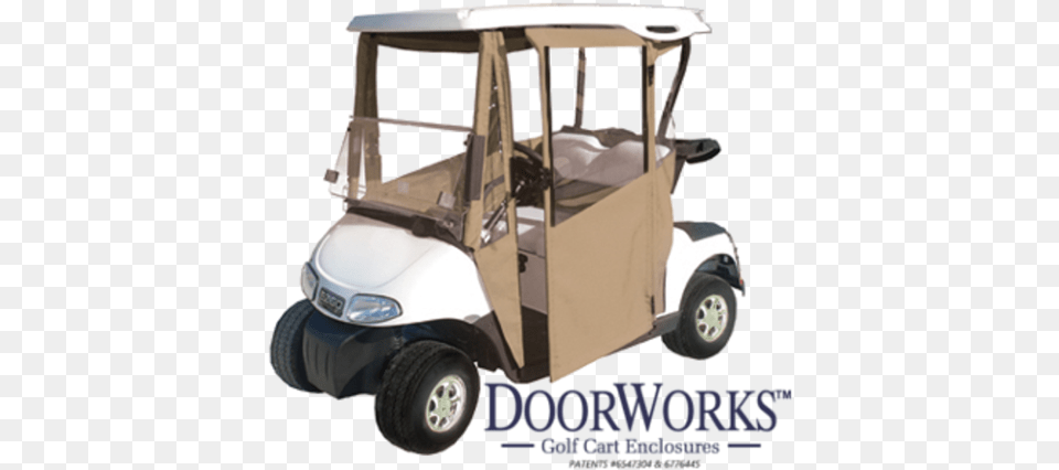 Doorworks Hinged Door Golf Cart Enclosures Golf Cart Enclosures, Transportation, Vehicle, Golf Cart, Sport Png
