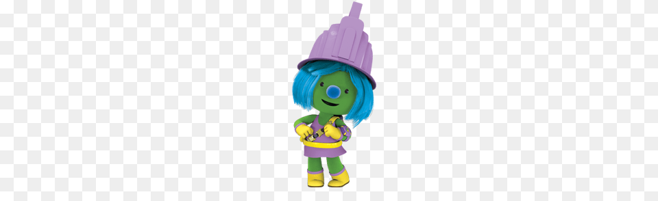 Doozers Daisy, Baby, Person, Cleaning, Cartoon Png Image