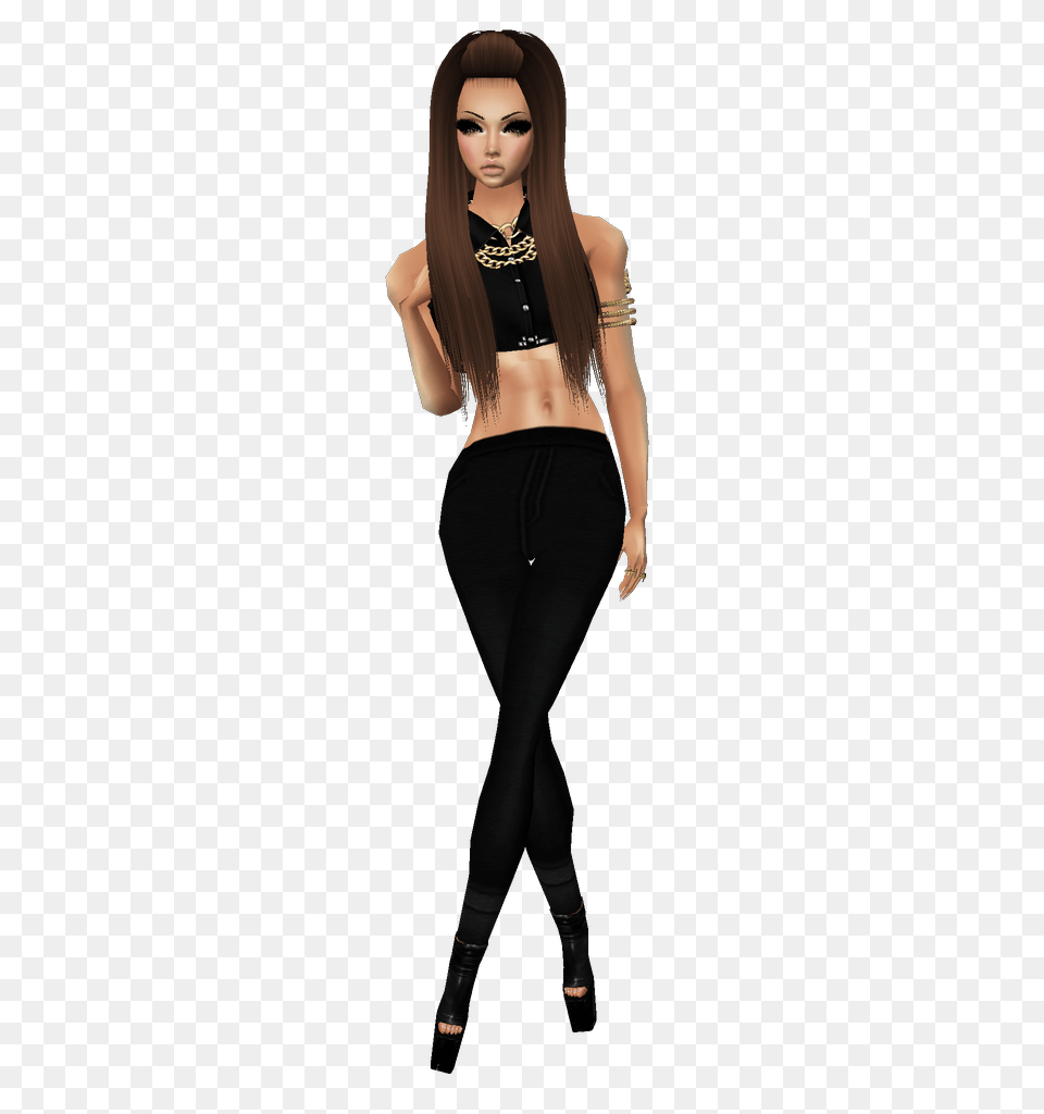 Dope Imvu Imvu Girl Outfits, Pants, Clothing, Adult, Person Png Image