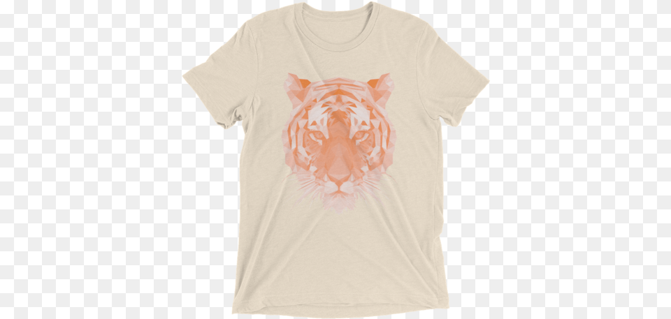 Dope Tiger Face Tee Vintage 1960s T Shirt, Clothing, T-shirt, Stain Png Image