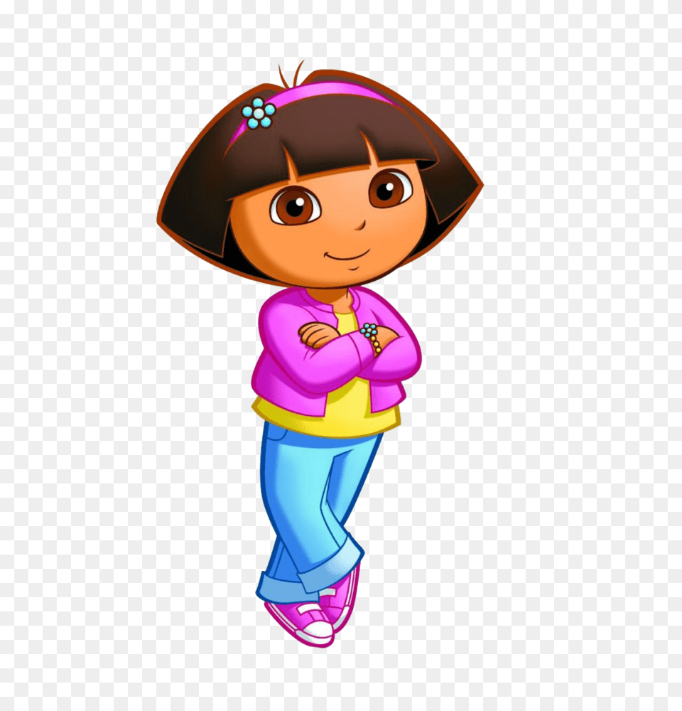 Dora, Cartoon, Baby, Person, Face Free Png Download