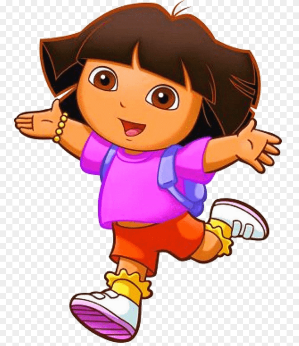 Dora, Baby, Person, Cartoon, Book Free Png