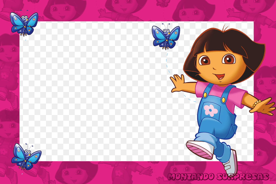 Dora Aventureira Em, Purple, Baby, Person, Head Free Transparent Png